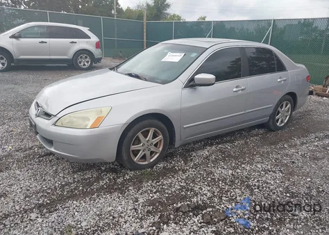 2004 Honda Accord 3.0 Ex из США, поврежденный, VIN 1HGCM665X4A021656